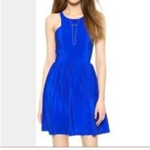 Amanda Uprichard Elle Cobalt Blue Dress, Size Small